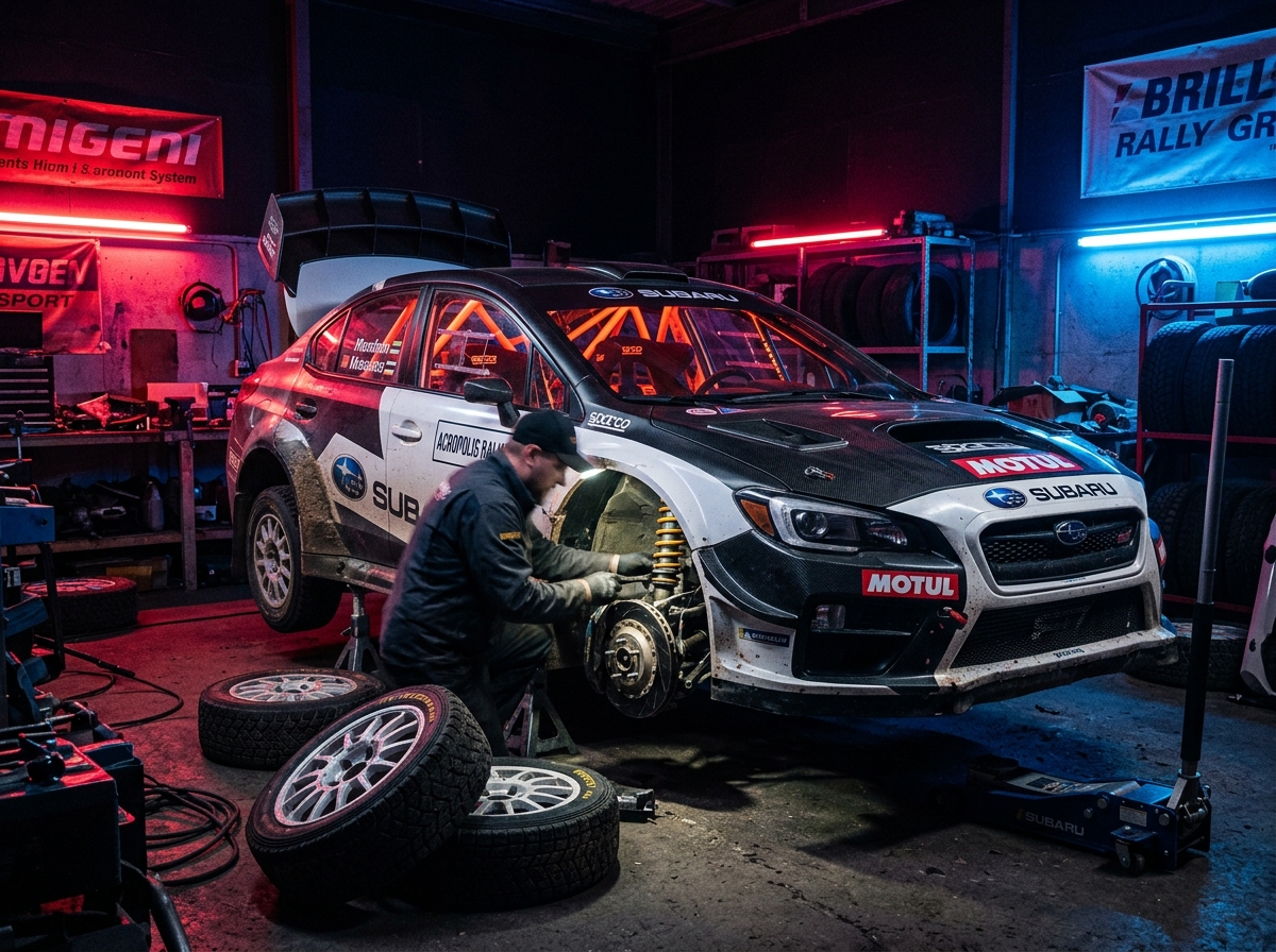 Preparación Rally